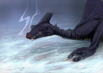 A Dragon in the Snow