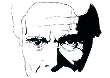 Portrait of Italian Writer and Director Pier Paolo Pasolini