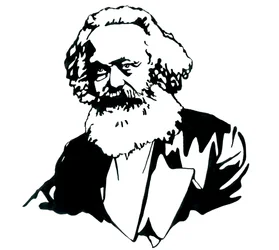 Portrait of Karl Marx