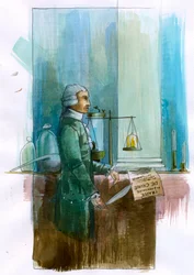 Portrait of Antoine Lavoisier