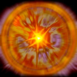 Representation of the Big Bang at the Origin of the Universe