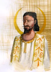 Portrait of Mani (Illustration)