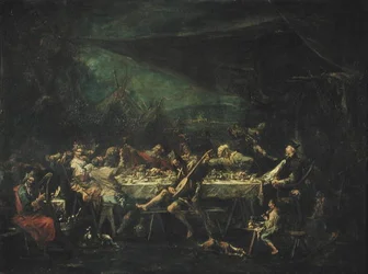 Bohemian Wedding Banquet, c.1730-35