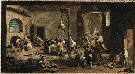 Scene in the Tribunal