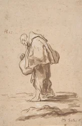 Standing Pilgrim Friar