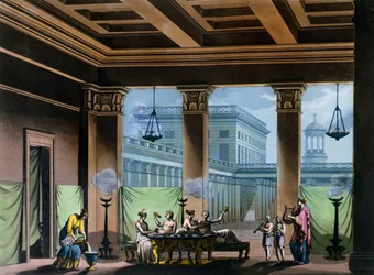 The Triclinium, from 