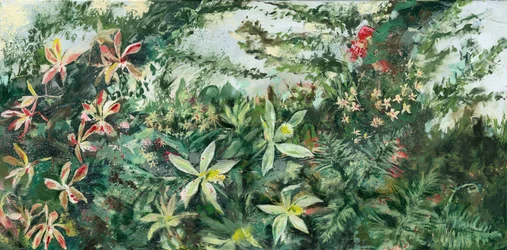 Lush Tropical Blooms