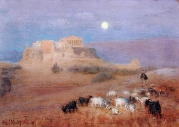 The Acropolis at Twilight