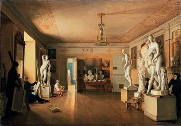 Atelier of the Artist Alexei Venetsianov in St Petersburg