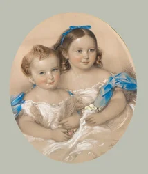 Double Portrait of Mary Sime Greig and David Middleton Greig