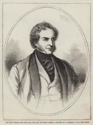 The New Premier, the Right Honourable the Earl of Derby