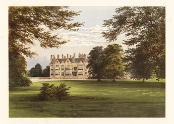 Bearwood, Berkshire, England (engraving)