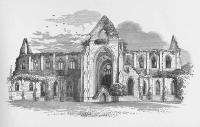 From the South, Tintern Abbey, 1897