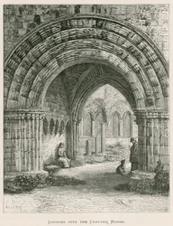 Furness Abbey, Looking into the Chapter House
