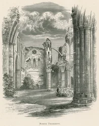 Melrose Abbey, North Transept