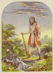 The Pilgrims Found by Giant Despair