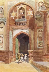 Agra Fort, inside the Delhi Gate
