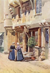 Old Houses in Chinon