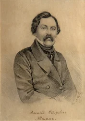 Portrait of the Painter Vasily Fyodorovich Georg Wilhelm Timm