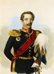 Portrait of the Ataman of the Don Cossack Army, Mikhail Grigorievich Khomutov