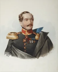 Portrait of Count Dmitri Alexeevich Shcherbatov 1818-1881, 1849