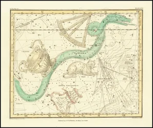 1822 - Hydra Sextans Felis and Crater