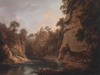 Hawthornden Castle, Near Edinburgh, Between 1820 and 1822
