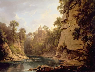 Hawthornden Castle, near Edinburgh