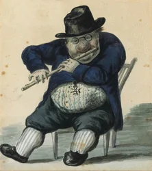Portrait Caricature of the Architect Giacomo Quarenghi