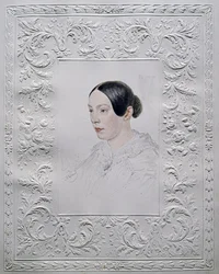 Portrait of Adelaida Alexandrovna Senkovskaya, End 1840s