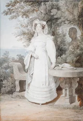 Portrait of María Isabella of Spain 1789-1848, Queen of the Two Sicilies, 1825