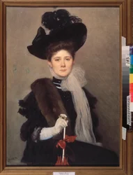 Portrait of the Artist Lyubov Gaush (1877-1943)