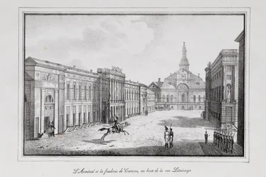 View of the Arsenal and the Foundry in St. Petersburg, from the Series Views of Saint Petersburg