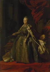 Portrait of Catherine II