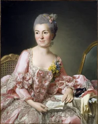 Portrait of Marie Suzanne Giroust, Madame Roslin
