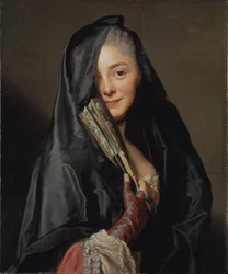 The Lady with the Veil (the Artist