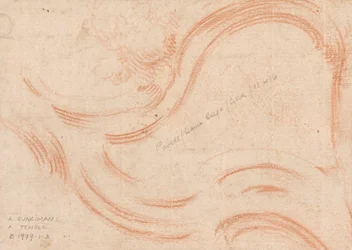 A Temple Perched on a Rocky Outcrop Seen Across a Lake