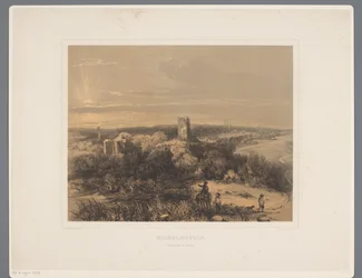 Ruins of Wilhelmstein Castle (series title: Rolduc and its surroundings)