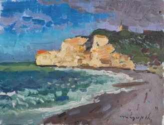 Coastal Cliff Waves