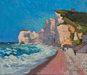 Etretat Coastal Cliffs