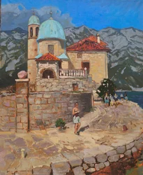 Island Church in Montenegro