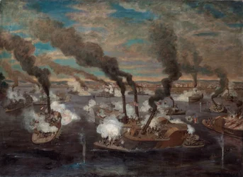 Great Naval Battle at Memphis, Tennessee