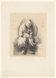 Portrait of Thomas Peters, aged 112 years