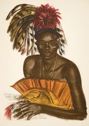 Tuba, Chief Matchaga (Niangara (Upper Ouelle), from Dessins et Peintures d