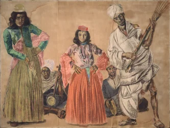 Musicians in Srinagar