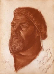 Portrait of the architect Leonid Romanovich Sologub 1884-1956