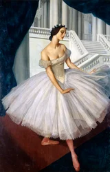 Portrait of the Ballerina Anna Pavlova 1881-1931, 1924