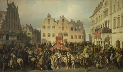 Riga Swearing Allegiance to Peter the Great