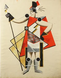 Costume Design for the Play The Invisible Lady, 1924