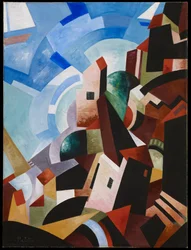 Italian Town by the Sea